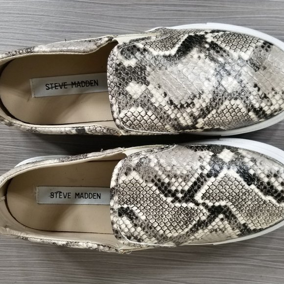 Steve Madden Ellen Slip On Sneaker, Snake Print, Womens Size 8 M - Picture 8 of 10